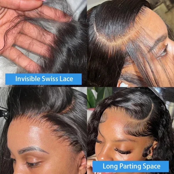 40 Inch Loose Body Wave High Density 13x6 Hd Lace Frontal Wigs Brazilian Black Human Hair Choice For Women 13x4 Lace Front Wig - Image 2