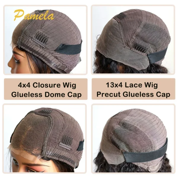Super Double Drawn Glueless Wig 100% Human Hair Ready To Go 30inch Loose Deep 250% High Density 13x4 Transparent Lace Front Wigs - Image 6