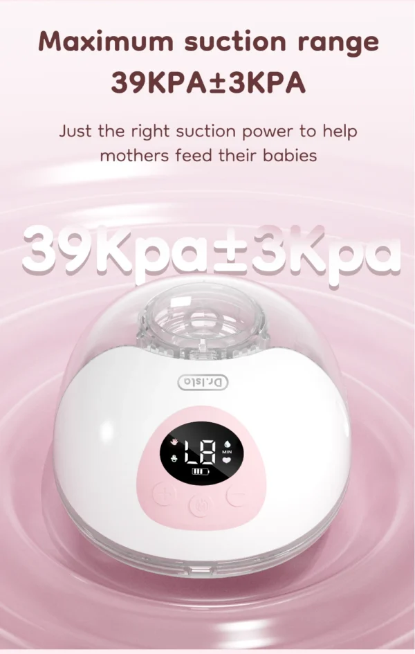 Dr.isla New 2PCS Wearable Electric Breast Pump 4 Modes 36 Suction Levels Silent Leak-Proof Hands Free Breast Pumps Breastfeeding - Image 17