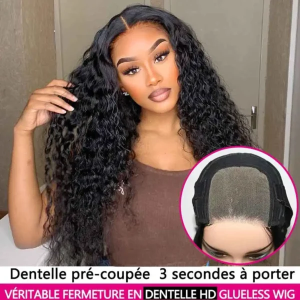 Loose Deep Wave Human Hair Wigs For Women Human Hair Glueless Wig Human Hair Ready To Wear Pre Plucked Brazilian Raw Human Hair - Image 12