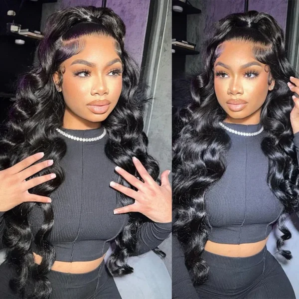 Mossily 3 4 5 Bundles 40 Inches 100% Raw Human Hair Body Wave Brazilian Remy Human Hair Bundle Extension Double Drawn Weavy - Image 14