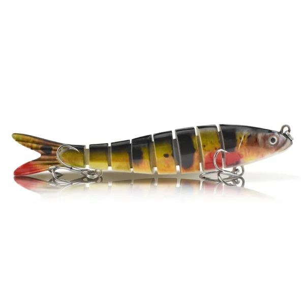 5 Inch Multi Joint Swinging Bait Hard Artificial Crank Lifelike Baits Saltwater Ocean Bluefish Fishing Lure Tackle - Image 10