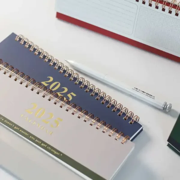 Desk Standing Calendar 2025 Desktop Small Monthly Planner Table Office Mini Tabletop Schedule Wall Daily Decorative - Image 4