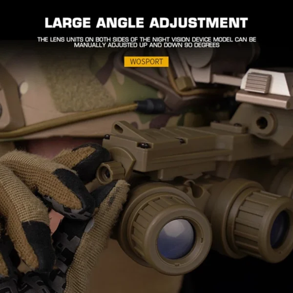 GPNVG 18 Night Vision Goggle No Function Tactical Helmet Binocular Model Airsoft Hunting Tactical Binoculars for Fans Collection - Image 4