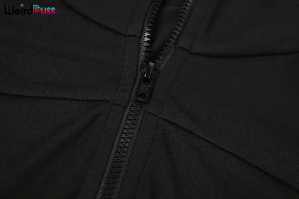 Weird Puss 2024 Autumn Women 2 Piece Set Casual Tracksuit Zipper Thin Drawstring Jacket+Leggings Matching Streetwear Sporty Suit - Image 17