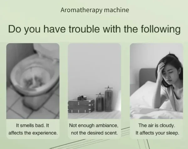50ML Automatic Home Fragrance Machine Essential Oil Diffuser Nebulizer Perfume Scent Machine for Kitchen and toilet deodorizatio - Image 12
