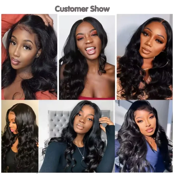 16A Body Wave Bundles Human Hair Brazilian Virgin 1/3/4/5 Pcs Weave Natural Black Color Hair Extensions 100% Human Hair Bundles - Image 3