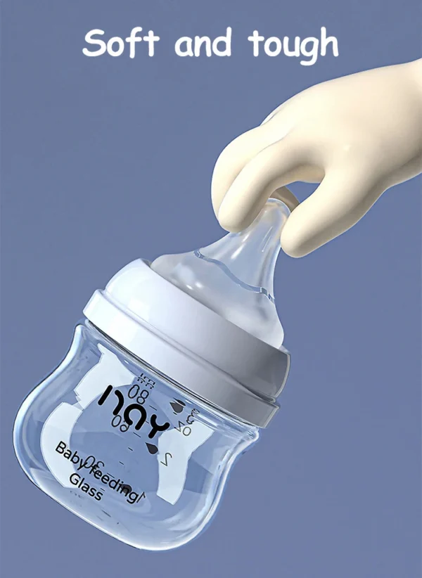 Dr.isla Glass Bottles Newborn Feeding Bottles 80ML/160ML Baby Bottle Anti-flatulence Milk Feeding Bottles Infant BPA free - Image 19