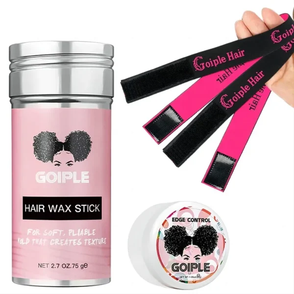 GOIPLE Melting Spray Glue for Lace Front Wig Tint Mousse Foam Waterproof Hair Extension Bond Adhesive Wax Stick Edge Control Gel - Image 12