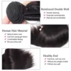250% Density 4Pcs Bone Straight Human Hair Bundles 38 48 Inch Human Hair Bundles Virgin Hair Weave Bundles Remy Hair Extensions - Image 4