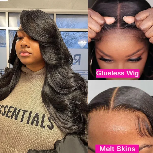Wear Go Body Wave 5x5 6x4 Pre Cut Lace Closure Wig 13X4 13X6 Lace Front Wig Human Hair Brazilian 100% Human Hair Wigs - Image 19