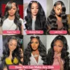 Wear Go Body Wave 5x5 6x4 Pre Cut Lace Closure Wig 13X4 13X6 Lace Front Wig Human Hair Brazilian 100% Human Hair Wigs - Image 6
