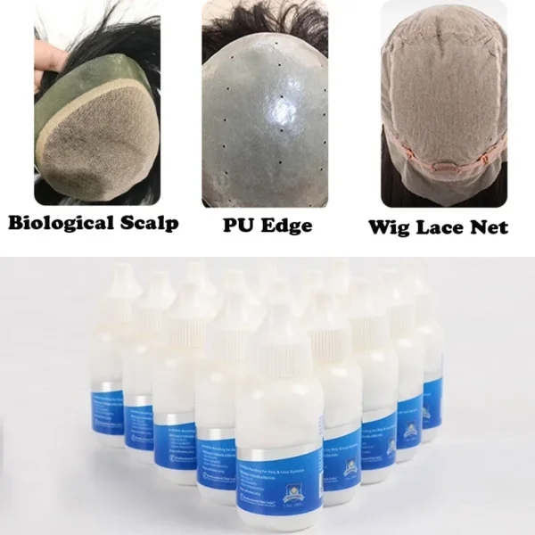 Plussign Wig Glue With Remover Super Lace Glue For Lace Wigs/Toupee/Closure Hair Glue Remover Wig Installation Kit - Image 13