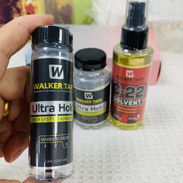 Lace Glue Waterproof Extra Hold Invisible For Lace Front Wig + Plant Glue Remover Wig Installation Kit Set Hair Accessories - Image 4