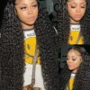 250 300 Density 30 40 Inch 13x6 HD Deep Wave Lace Frontal Wig 13x4 Lace Front Human Hair Glueless 5x5 Lace Closure Curly Wigs - Image 4