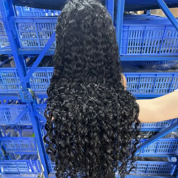 300% High Density Loose Deep Wave 40 46 50 Inch 13x6 13x4 HD Lace Frontal Human Hair Wig Brazilian 360 Full Curly Wigs For Women - Image 10