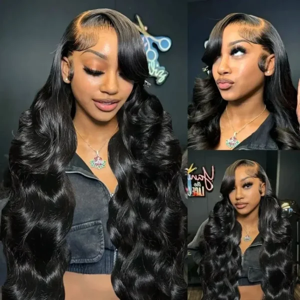 30 40 Inch 220 Density Body Wave Human Hair Wigs Chocolate Brown Lace Front Wig 13x6 Hd Lace Frontal Wig for Black Women Choice - Image 2