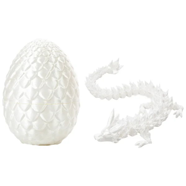 3D Printed Dragon in Egg 3D Printed Crystal Dragon Crystal Dragon Fidget Collectible Figurines for Home Office Car Desk Decor - Image 26