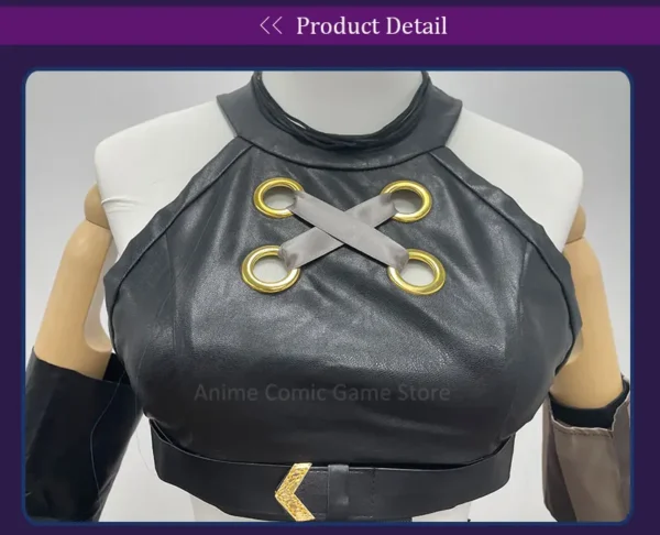 Anime Game LOL Arcane Cosplay Costume Crit Loli Jinx Cosplay Loose Cannon Cosplay Outfit Shoes Wig Sexy Women Carnival Costume - Image 17