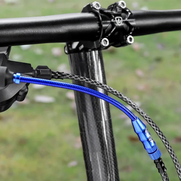 MUQZI Adjustable Spring V Brake Noodle Cable Guide Pipe Bike Extension Cable Guide For MTB BMX Cycling Parts Replacement - Image 5