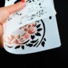 A4 29 *21cm DIY Stencils wall  Painting Scrapbook Coloring Embossing Album Decorative Paper Card Template wall Owl - Image 3