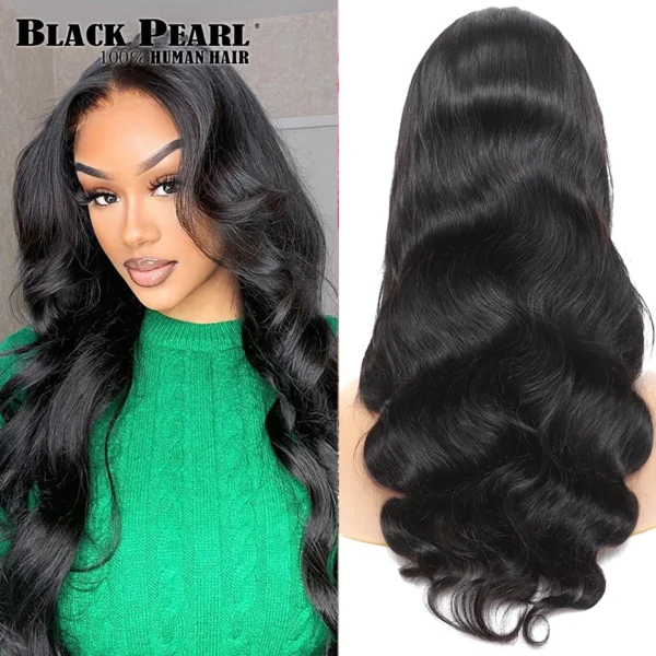 180% Body Wave Glueless Wig Glueless Body Wave Human Hair Wigs For Women 13x4 Lace Frontal Human Hair Wig Glueless Wig Human Hai - Image 4
