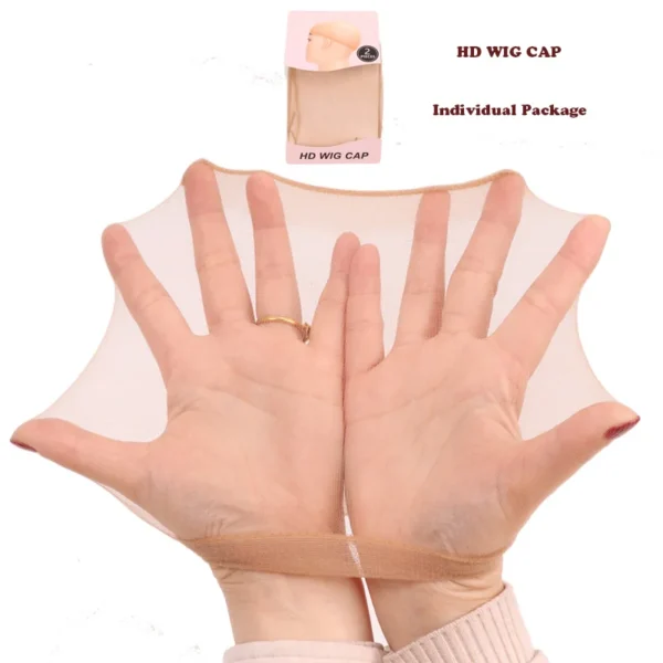 7pcs Wig Installation Kit Set Hd Wig Caps Lace Wig Glue And Remover Melt Band For Lace Frontal Wax Stick With Edge Brush - Image 9