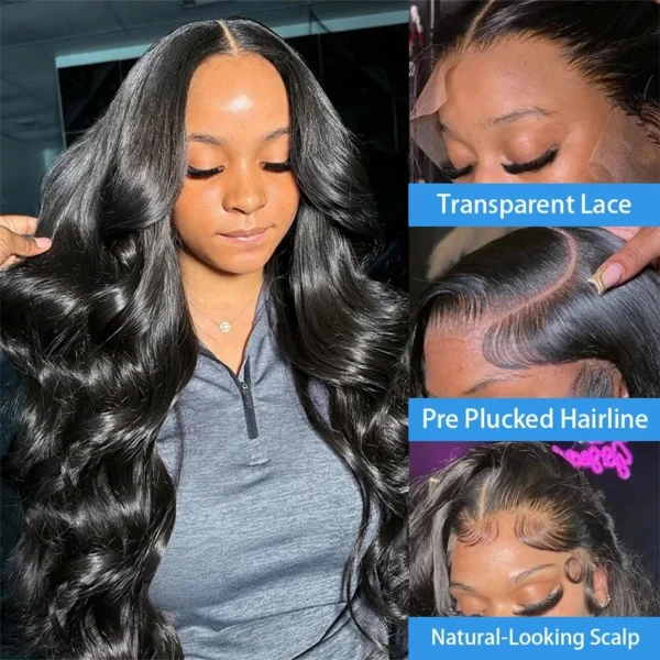 40 Inch Loose Body Wave High Density 13x6 Hd Lace Frontal Wigs Brazilian Black Human Hair Choice For Women 13x4 Lace Front Wig - Image 14