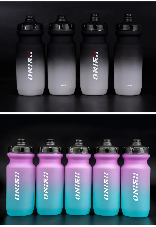 2023 ONIRII Cycling Water Bottle 500ml PP5 Light Leak-proof Squeezable BPA-free Bicycle Beverage Kettle for Riding Sports NEW - Image 16