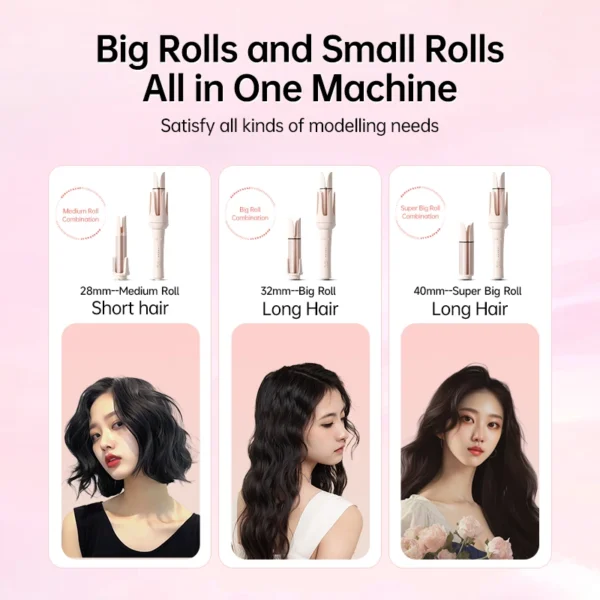 Automatic Hair Curler 32mm Auto Rotating Ceramic Hair Roller Professional Curling Iron Stick 40mm Curling Wand Hair Waver gift - Image 3