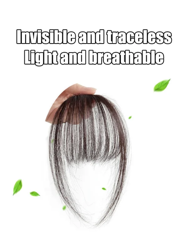 Air Bangs Wig Summer Light And Thin Fake Bangs Natural Forehead Invisible And Traceless Bangs Wig Piece - Image 17