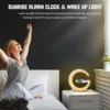 G Wireless Charger Stand Alarm Clock Bluetooth Speaker RGB Night Light Lamp Fast Charging Station Dock for iPhone Samsung Xiaomi - Image 16