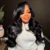 40 Inch Loose Body Wave High Density 13x6 Hd Lace Frontal Wigs Brazilian Black Human Hair Choice For Women 13x4 Lace Front Wig - Image 7