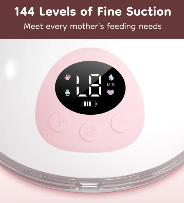 Dr.isla New 2PCS Wearable Electric Breast Pump 4 Modes 36 Suction Levels Silent Leak-Proof Hands Free Breast Pumps Breastfeeding - Image 14