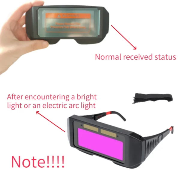 Welding Goggles Automatic Solar Automatic Darkening Safety Glasses TIG MIG MMA Welding Goggles Welder Glasses Protective Tools - Image 6