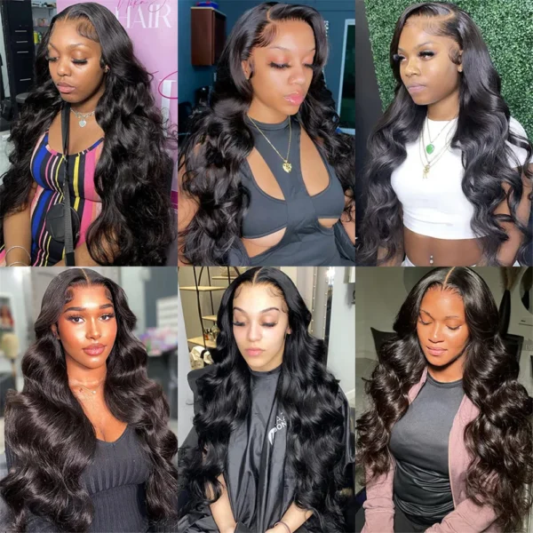 13x6 Hd Lace Frontal Wig Human Hair 13x4 Body Wave Human Hair Wigs For Black Women 30 40 Inch Lace Front Human Hair Wig - Image 4