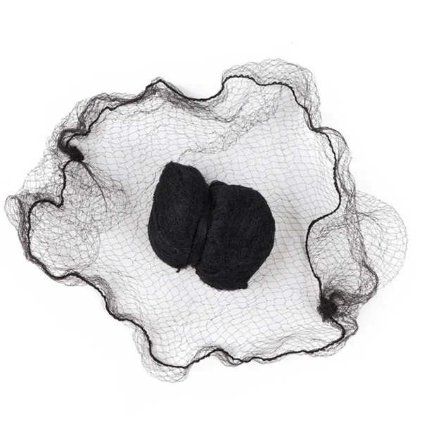 20Pcs/Lot Durable Nylon Hair Net For Bun Hair Hair style Tool Black Coffe Beige Brown White Gold Hair Net For Wigs Mesh - Image 7