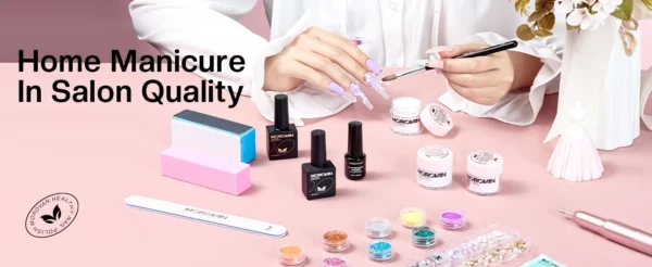 Morovan Professional Beginner Acrylic Nail Starter Kit, Convenient All-In-One Kit For Home Salon, Valentine's Day Holiday Gift - Image 17