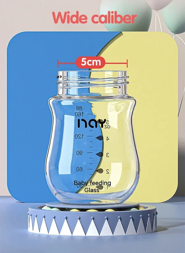 Dr.isla Glass Bottles Newborn Feeding Bottles 80ML/160ML Baby Bottle Anti-flatulence Milk Feeding Bottles Infant BPA free - Image 22
