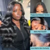 Wear Go Body Wave 5x5 6x4 Pre Cut Lace Closure Wig 13X4 13X6 Lace Front Wig Human Hair Brazilian 100% Human Hair Wigs - Image 3