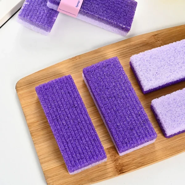 1pc Hard Dead Skin Portable PU Scrub Pumice Grinding Stone Foot Pumice Stones Exfoliating Scrubing Remover Foot Care Tool Purple - Image 15