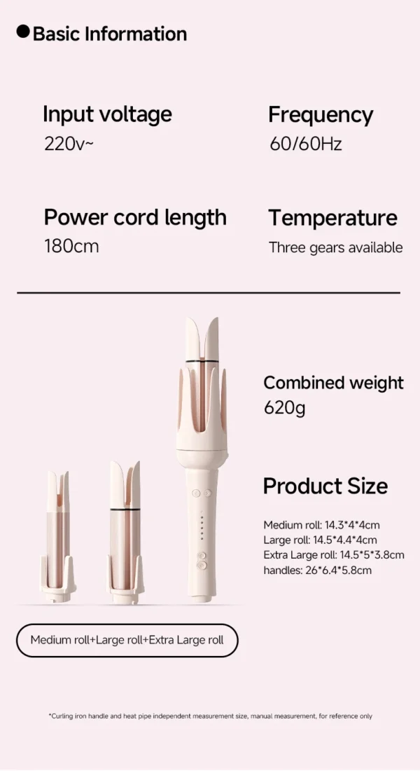 Automatic Hair Curler 32mm Auto Rotating Ceramic Hair Roller Professional Curling Iron Stick 40mm Curling Wand Hair Waver gift - Image 23
