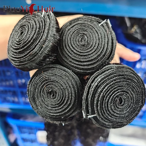 20 22 24Inch Deep Wave Human Hair Bundles Curly Hair Brazilian Weaving Natural 100% Raw Human Hair Deep Wave Bundle Top Quality - Image 7