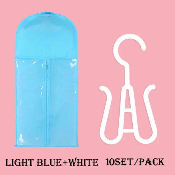 New Hair Extensions Storage Bag With Hanger Portable Wig Storage Bags For Multiple Wigs Ponytail Bundles Hair Extensions Wig Bag - Image 25