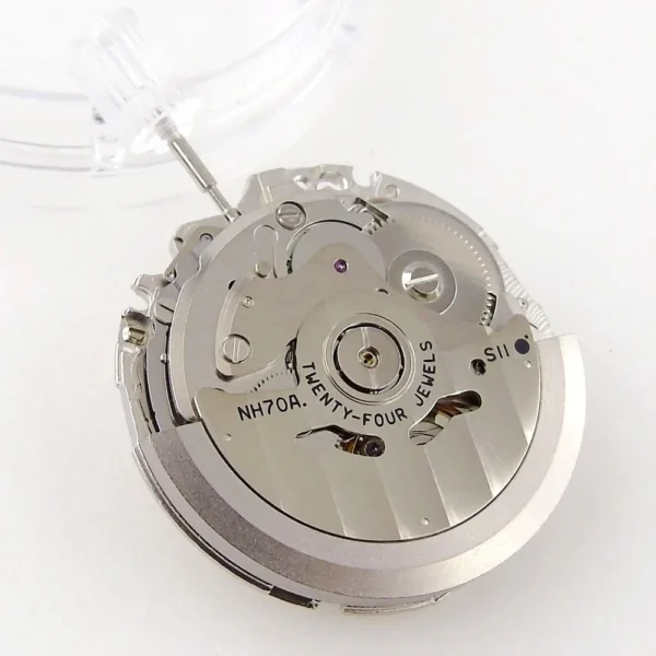NH72A Mechanical Watch Movement Stem Skeleton Face 21600bph NH70A SKX Watch Parts Accessories Mechanism - Image 11