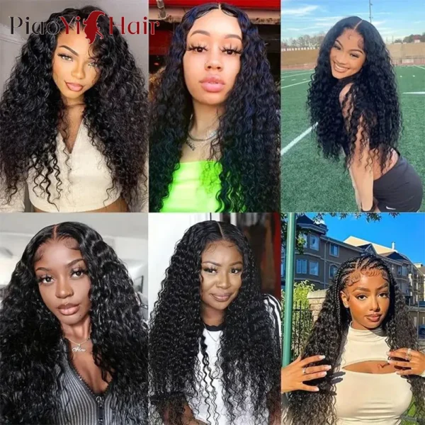 20 22 24Inch Deep Wave Human Hair Bundles Curly Hair Brazilian Weaving Natural 100% Raw Human Hair Deep Wave Bundle Top Quality - Image 6