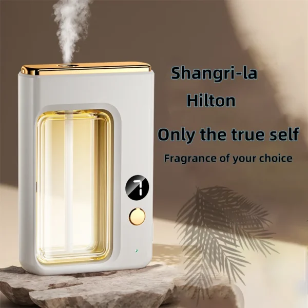 Fragrance atomizer, aromatherapy machine, digital display, 7-speed adjustable, Shangri-La, Hilton, only the true self - Image 4
