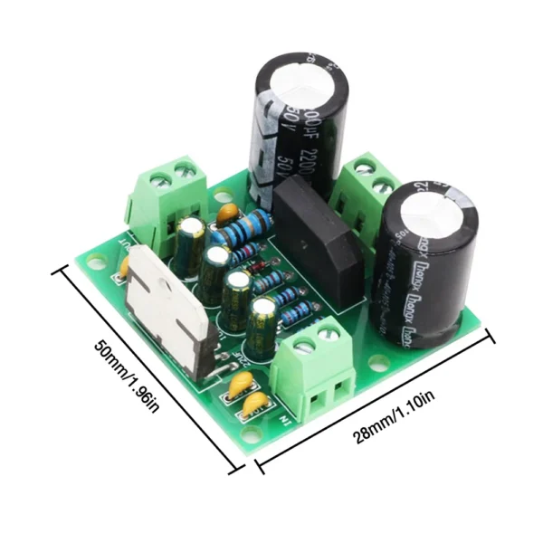 TDA7294 Mono Digital Power Amplifier Board HiFi Audiophile 100W High Power Hi-Fi Sound Amplifier Module - Image 6