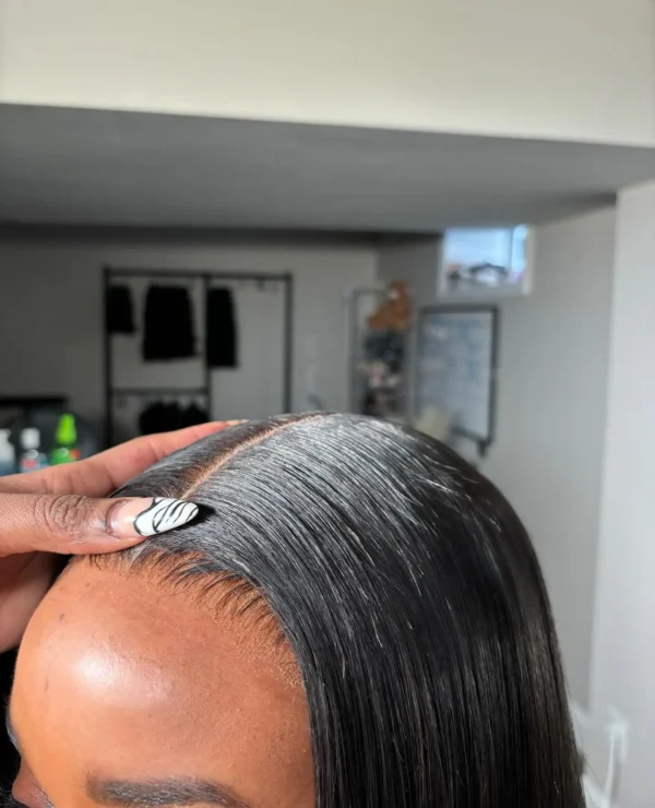 300% High Density 40 46 Inch Bone Straight 13x6 HD Lace Front Wigs Human Hair Brazilian 13x4 360 Full Lace Frontal Wig Pre Pluck - Image 10