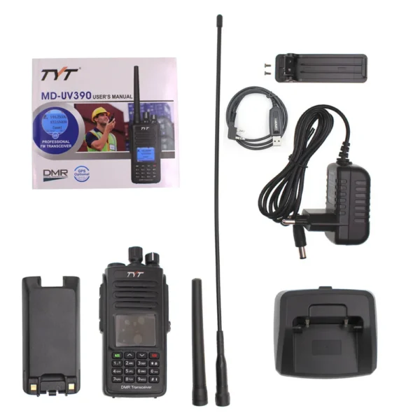 TYT NEW AES256 Encryption MD-UV380/390  Digital Walkie Talkie VHF UHF Dual Band Waterproof Radio GPS Ham Radio DMR Walkie Talkie - Image 21